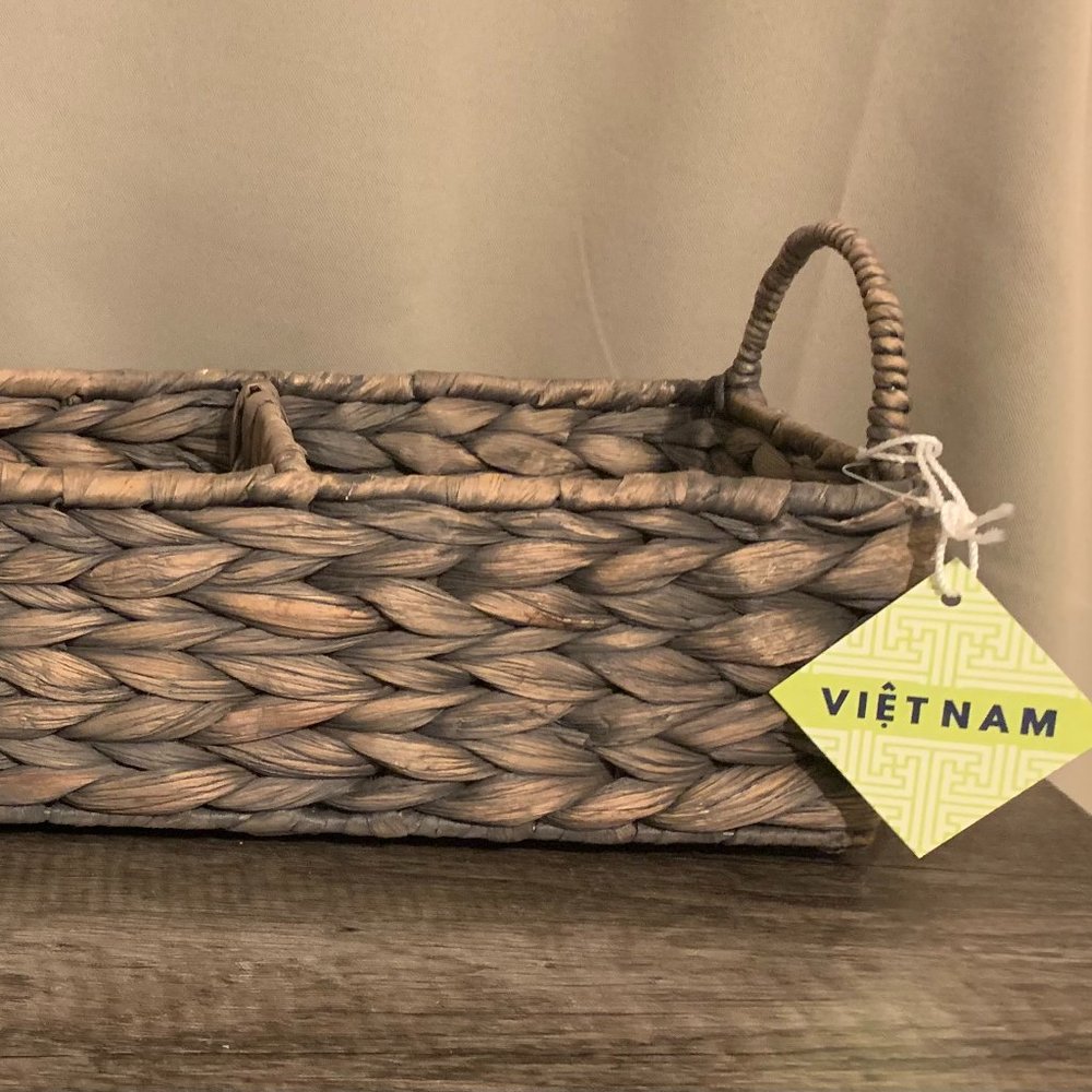 Vietnam Divided Wicker Basket